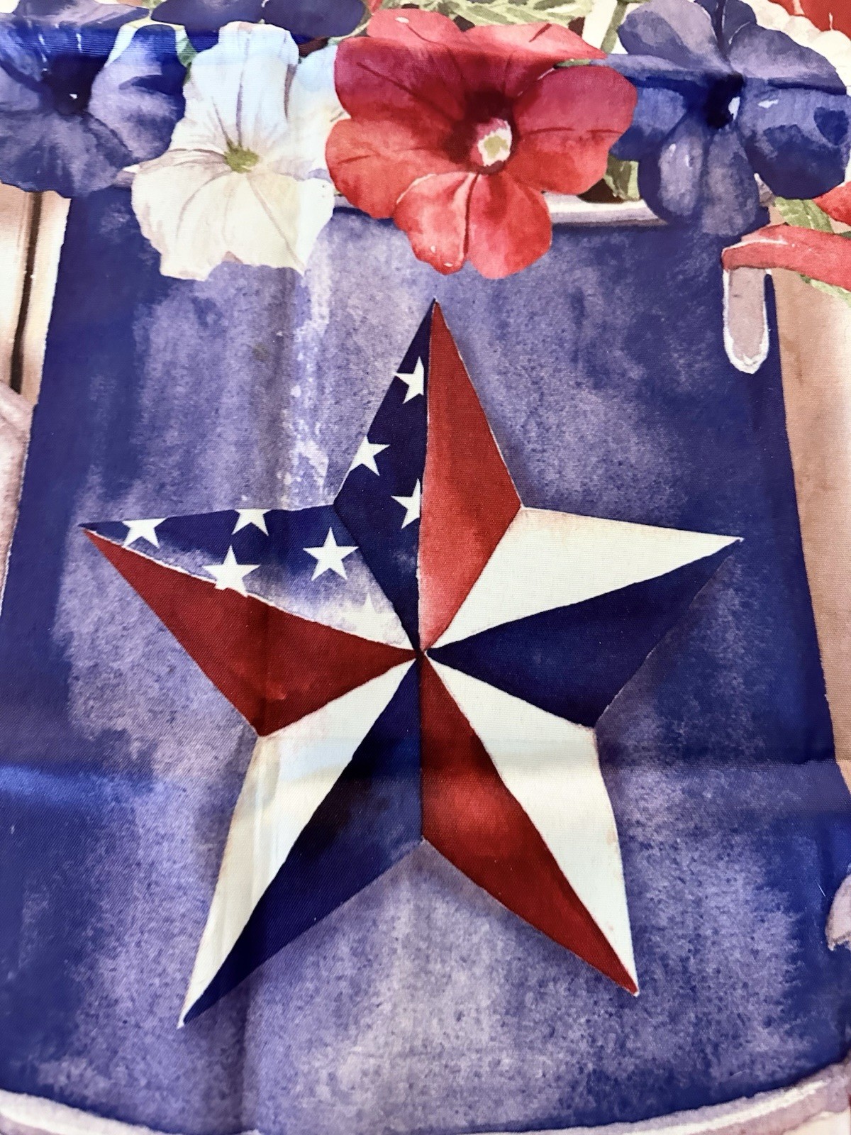 Welcome July 4th Summer America Red White Blue Garden House Flag 28"x40" gallery