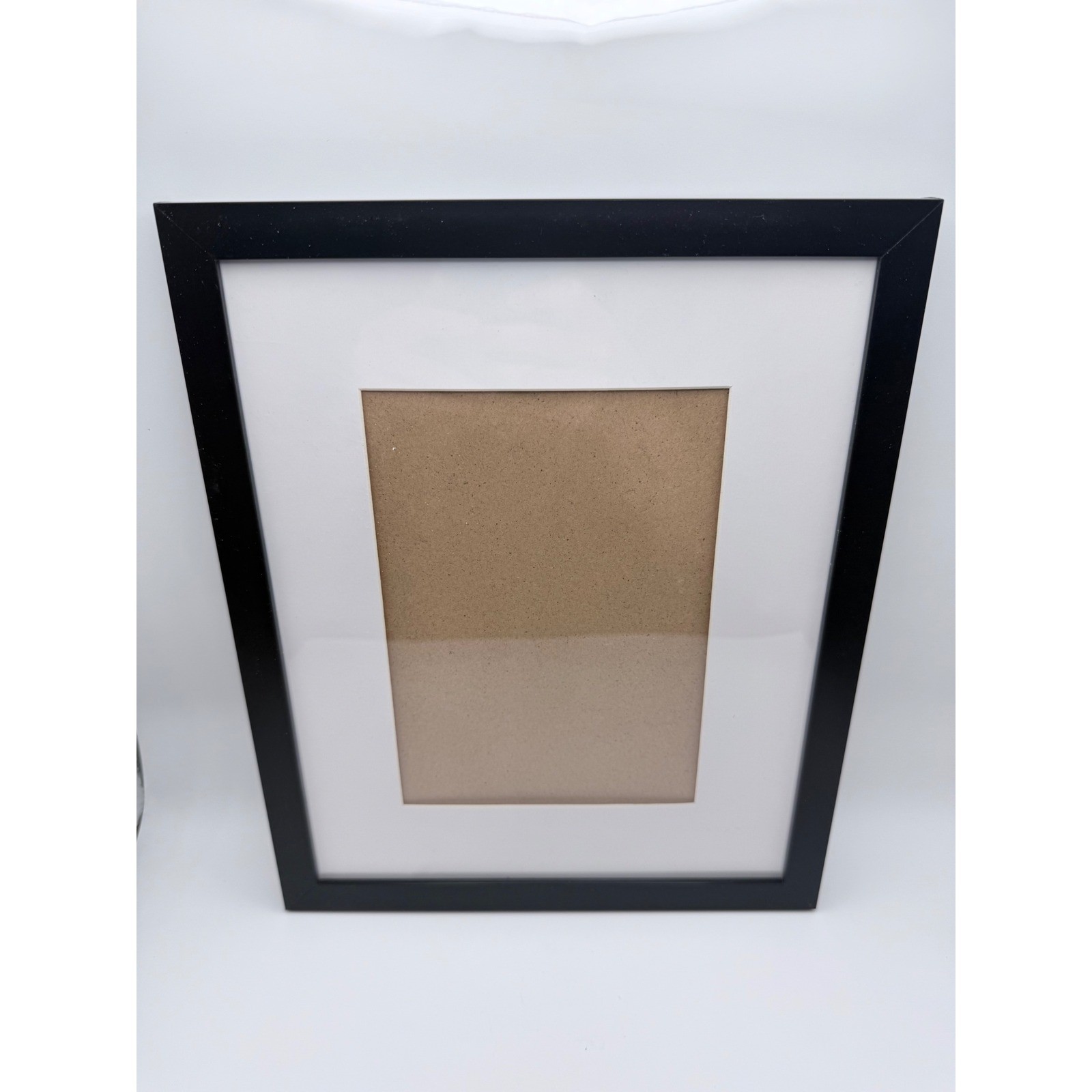 Black Matted Gallery Picture Frame for Wall Hanging Vertical or Horizontal gallery