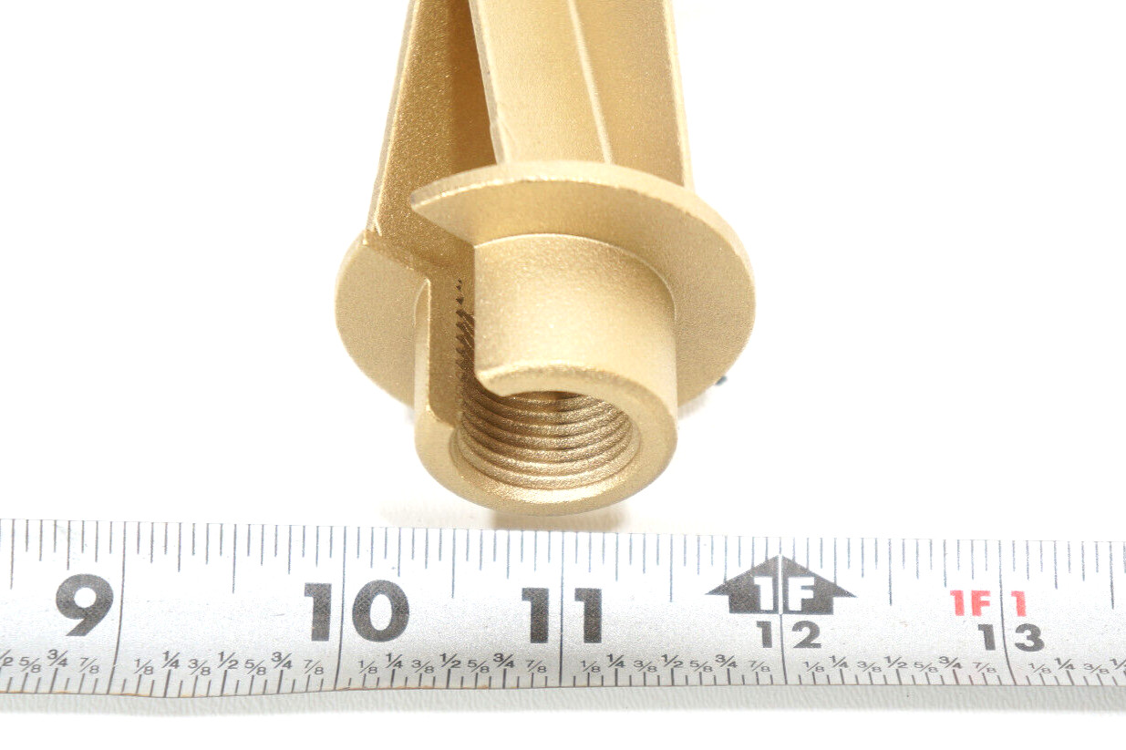Solid Brass Heavy Duty Replacement Landscape Light Stake Female 1/2 Threaded gallery