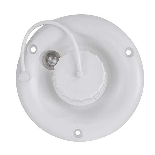 RV Round Fresh Water Gravity Fill Hatch Inlet | RV Water No Quick Fill White gallery