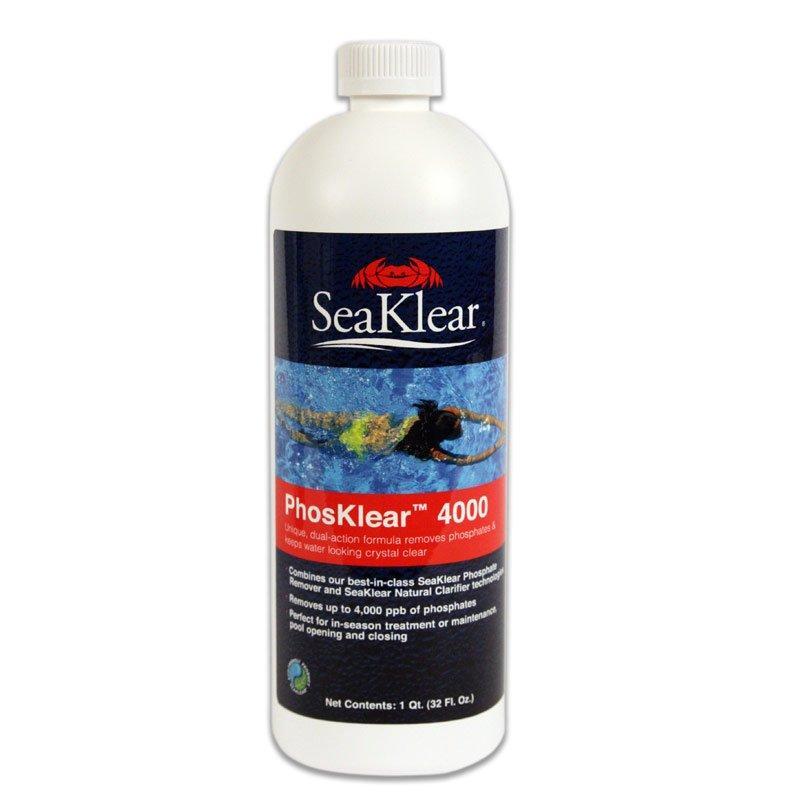 Seaklear PhosKlear 4000 Dual-Action Algaecide Prevention Formula, 1 qt 90265SKR gallery