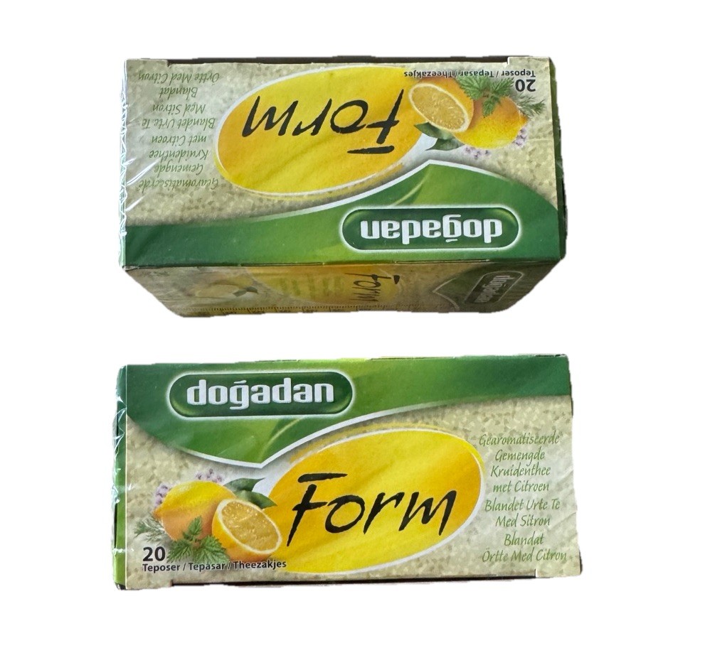 Dogadan Form Tea Lemon Mixed Herbal Slimming Tea Wellness Blend 20 Bag( 20x 2pk) gallery