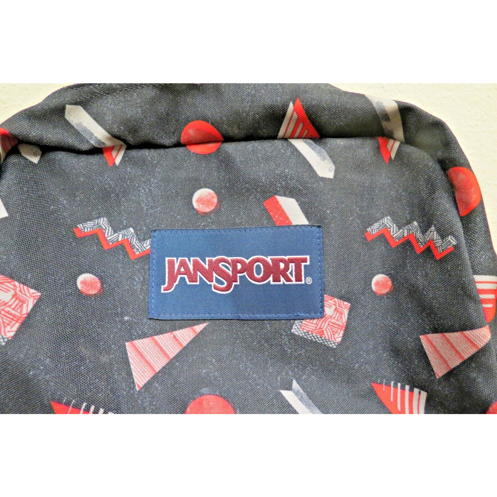 Jansport Superbreak Backpack - Red Fresh Prince Pattern 3
