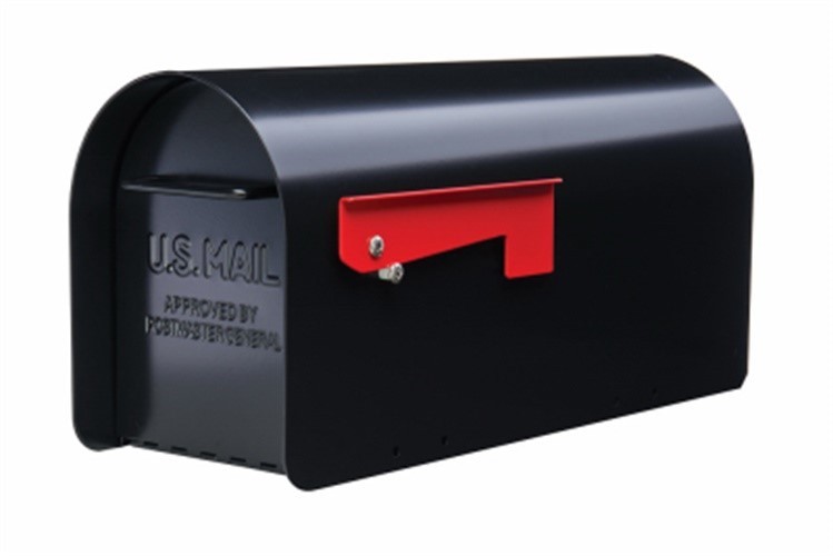Gibraltar Mailboxes MB801B Galvanized Steel Powder-Coated Mailbox - Open Box gallery