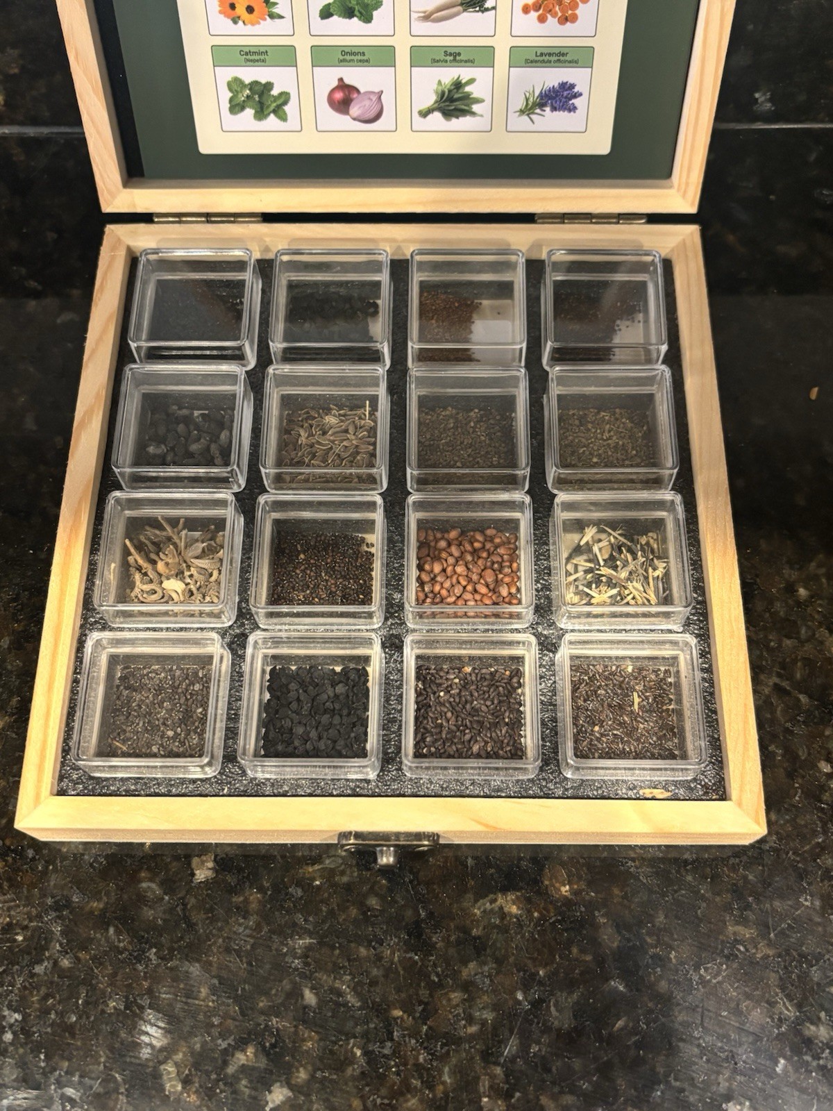 Lush & Dew All-In-One Insect & Bug Repellent Seed Bank 16 Varieties gallery