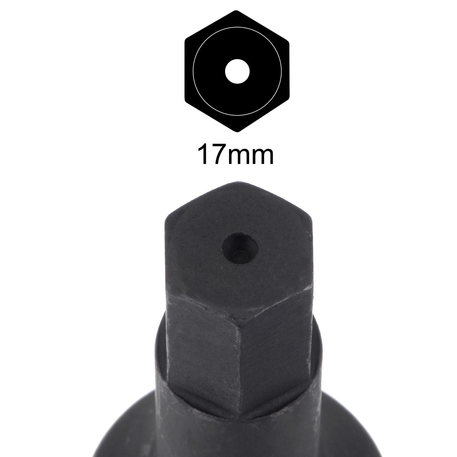 17mm Impact Metric Bit Socket for DIY Hand-making CR-MO 98mm Length gallery
