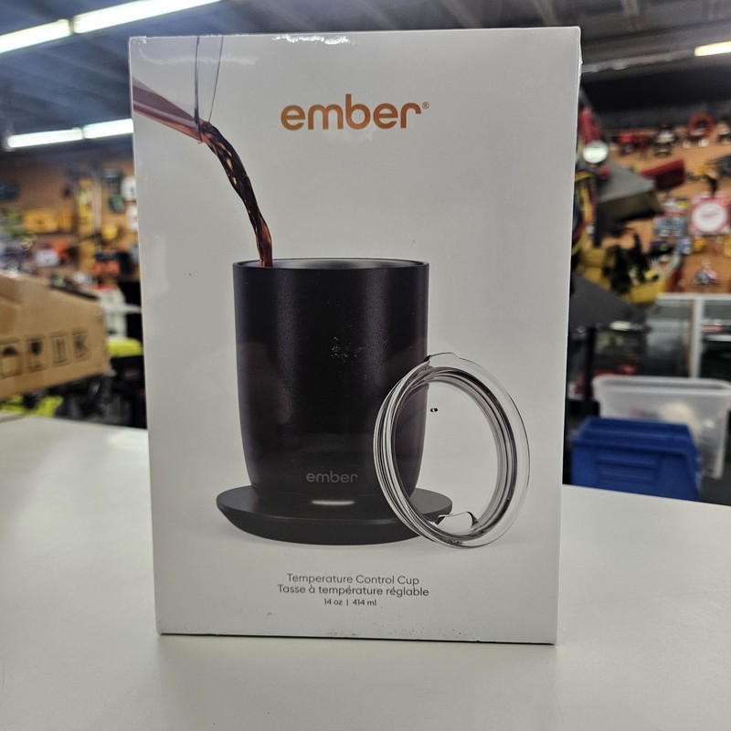Ember Temperature Control Smart Cup 14 oz App-Controlled Heated Coffee Cup Blk gallery