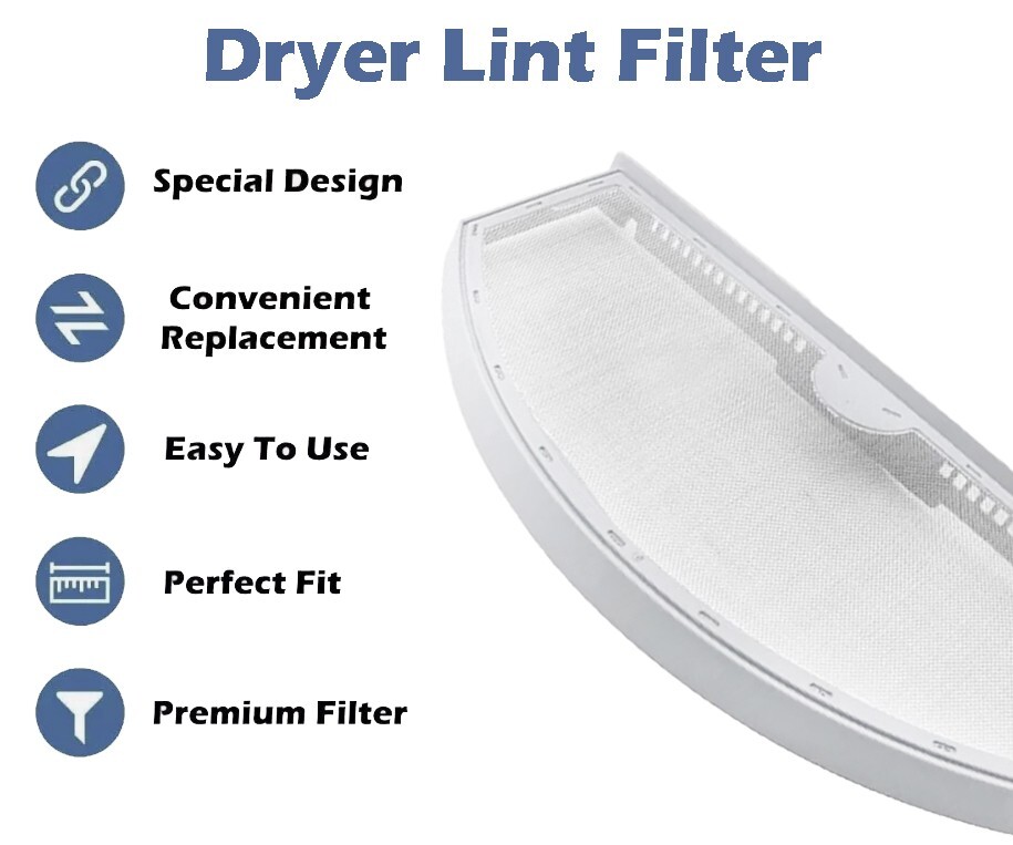 Lint Dryer Filter for GE General Electric GTD75ECPL0DG GTD75ECSL0WS GTD75GCPL0DG gallery