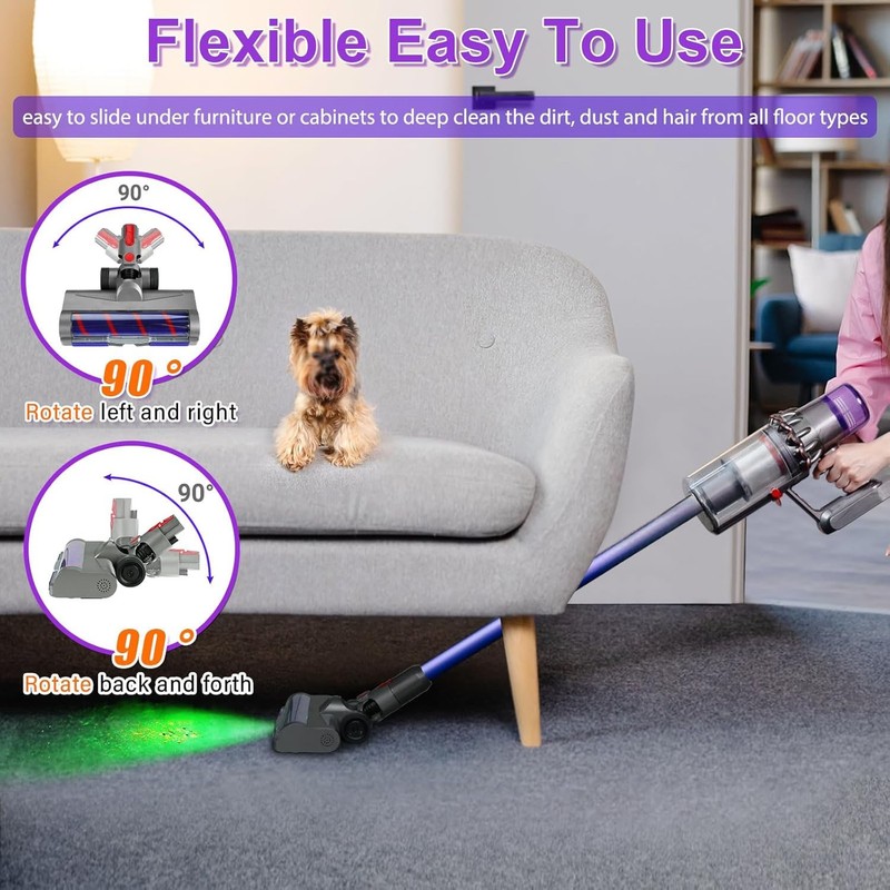 Upgrade Vacuum Head Replacement for Dyson V11 V8 V7 V10 V15 Cordless Vacuum gallery