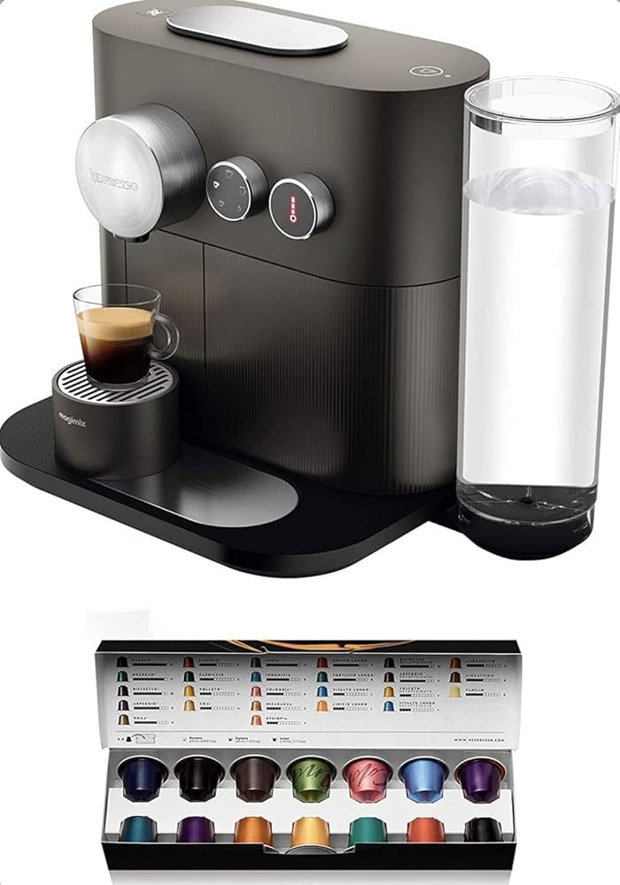 Nespresso Expert Espresso Machine by DeLonghi Anthracite Gray gallery