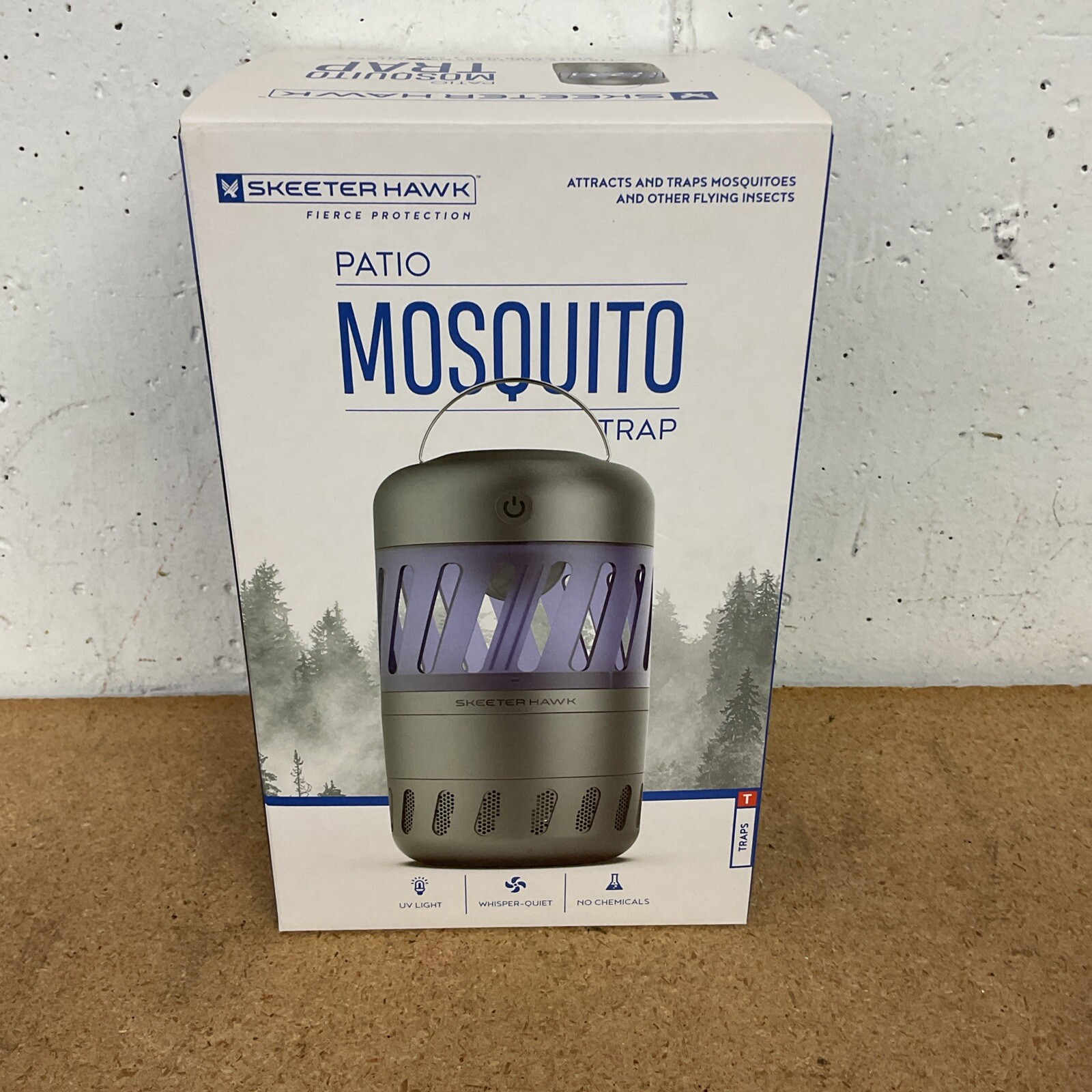 Skeeter Hawk Patio LED UV Mosquito & Flying Insect Trap - Quiet, Easy Clean (K4) gallery