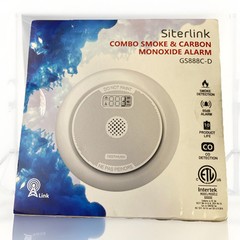 🔥Siterlink GS888C-D Wireless Interconnected Smoke/Carbon Monoxide Alarm Newseal