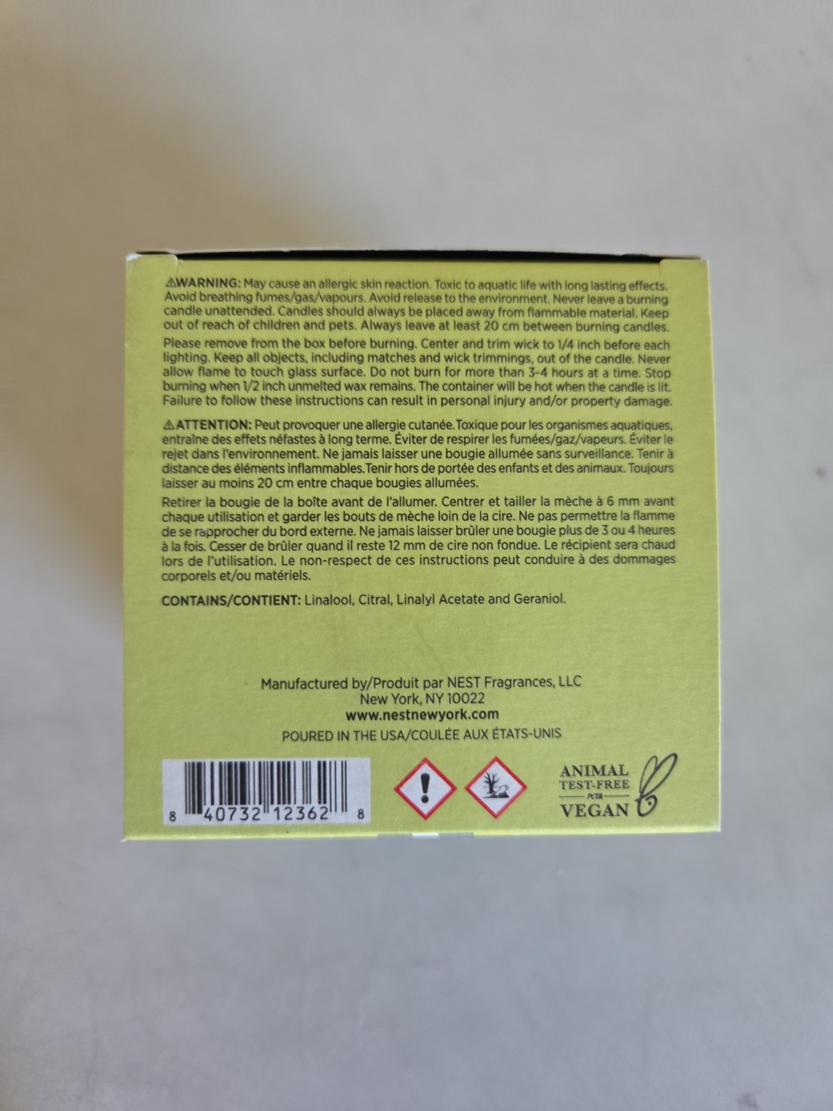 NEST New York - Lime Zest & Matcha Classic Scented Candle 8.1 oz / 230g *NEW gallery