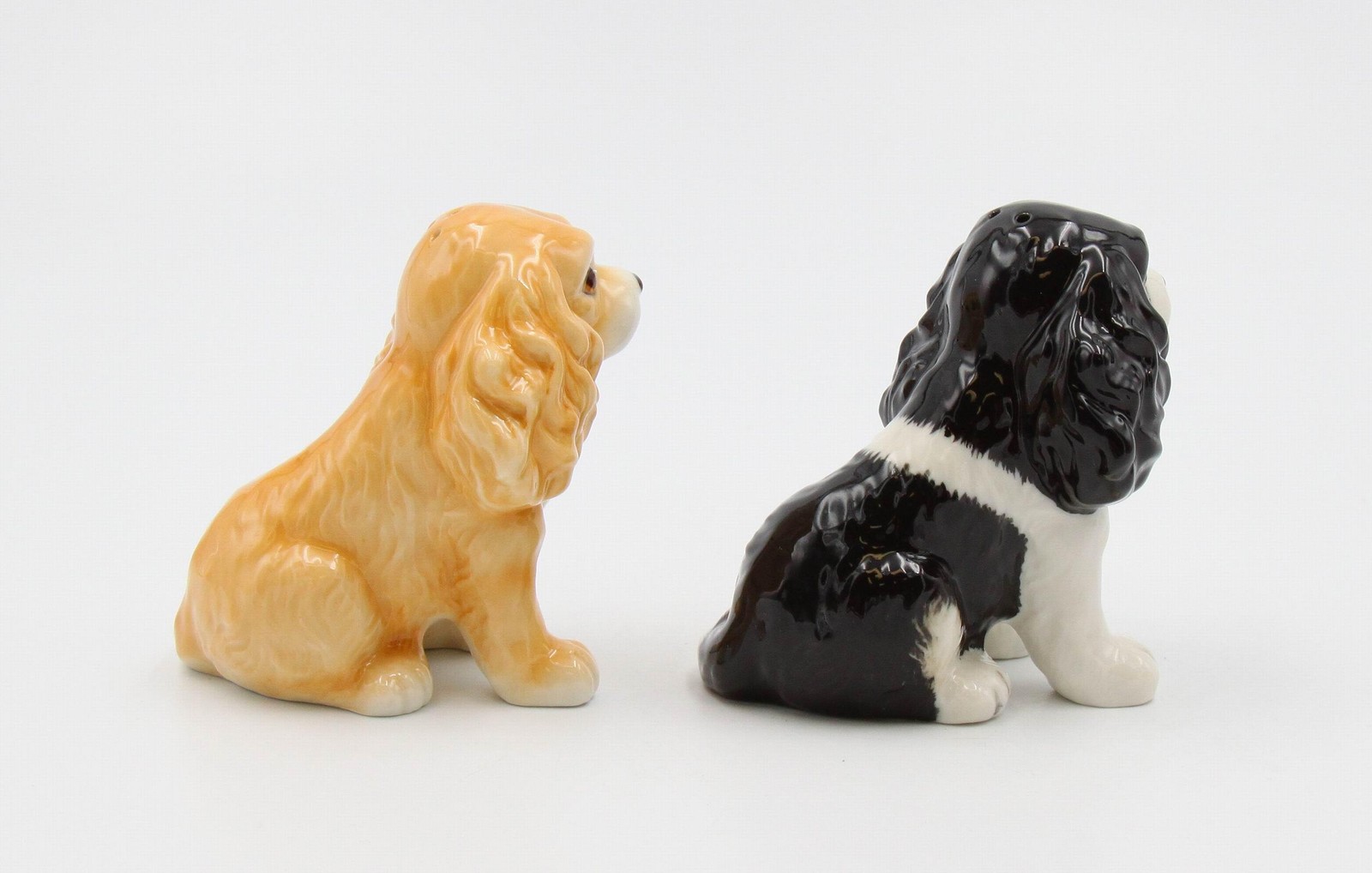 Ceramic Cocker Spaniel Salt and Pepper Shakers, Gift for Her, Gift for Mom, Kitc gallery