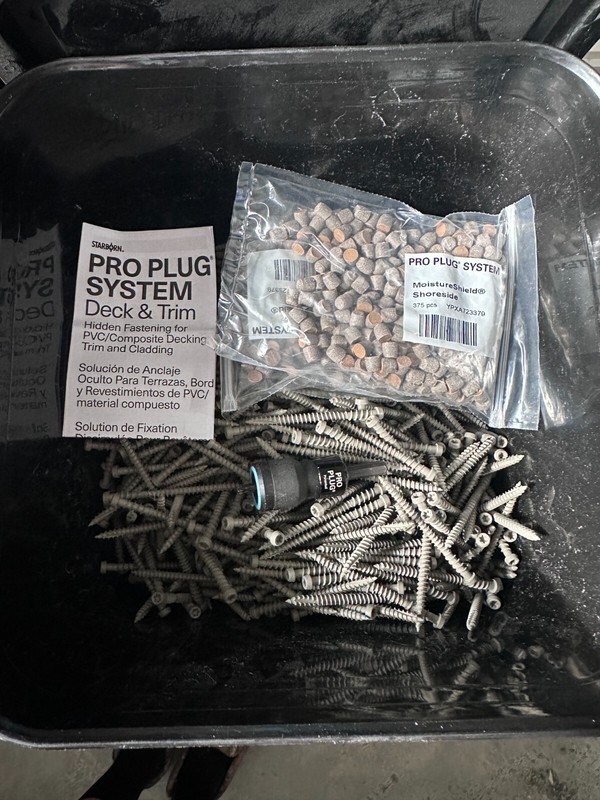 Starborn Pro Plug Hidden Deck Screws & Plugs - Moistureshield Meridian Shoreside gallery