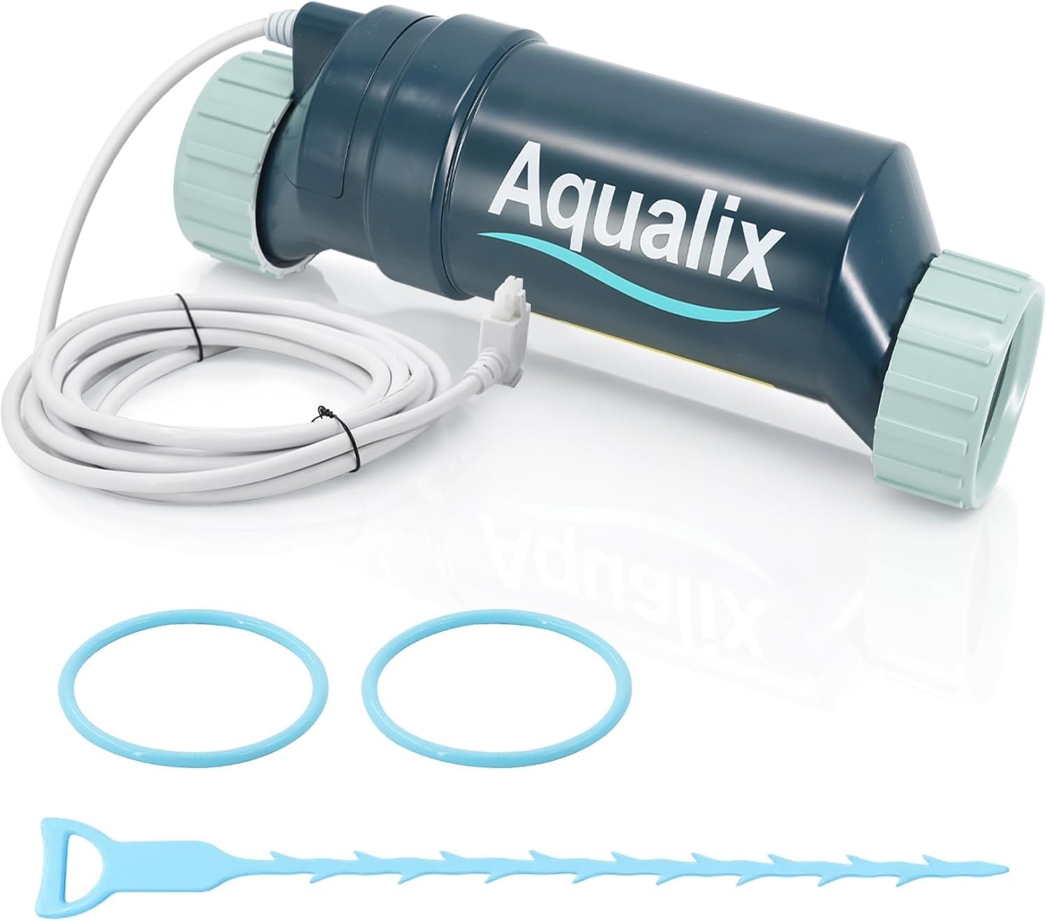 Aqualix Salt Cell Replacement/Hayward T-CELL-15 /40,000 Gallon - NEW IN OPEN BOX gallery
