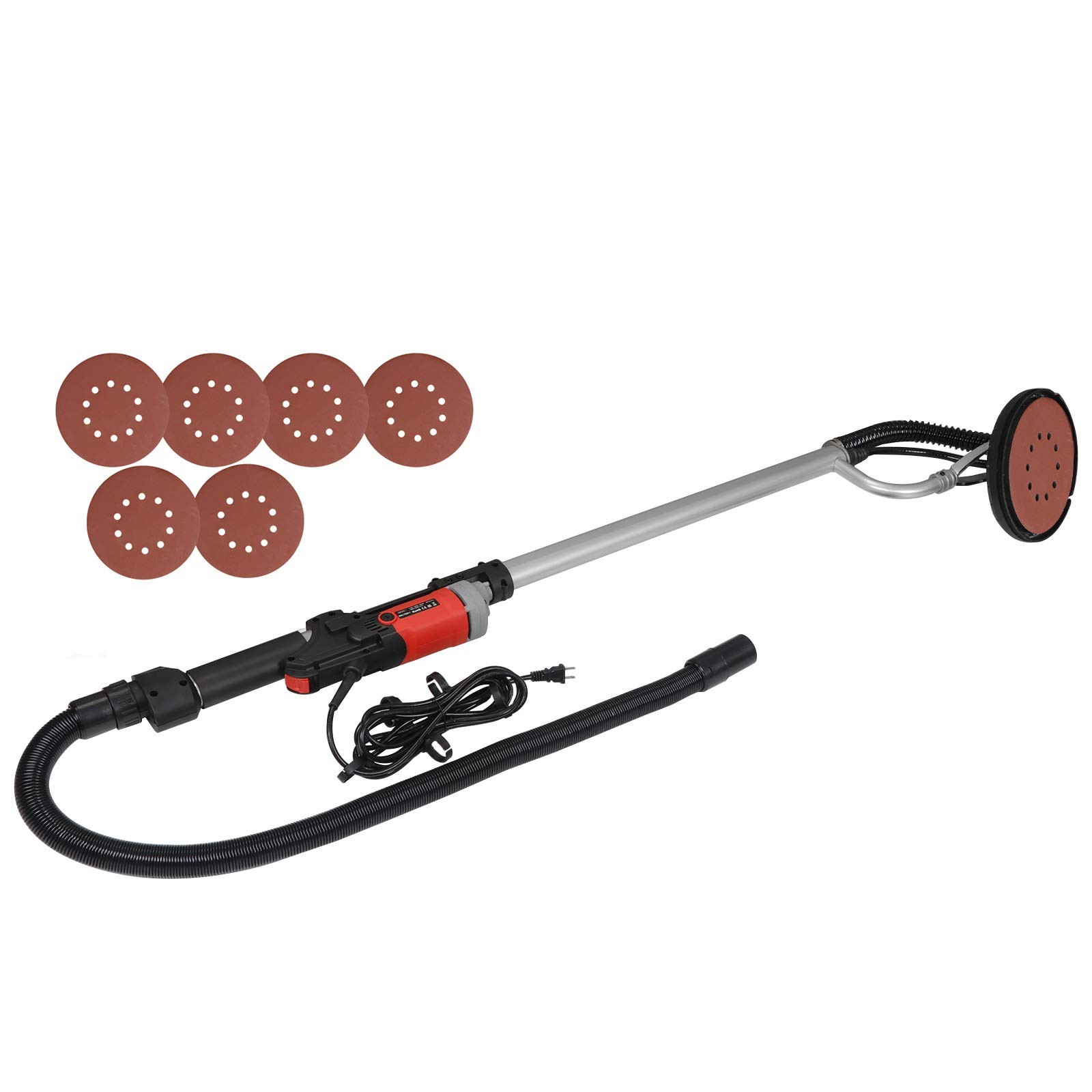 ZENY 800W Electric Drywall Sander Adjustable Variable Speed w/ 6 8.8 inches gallery
