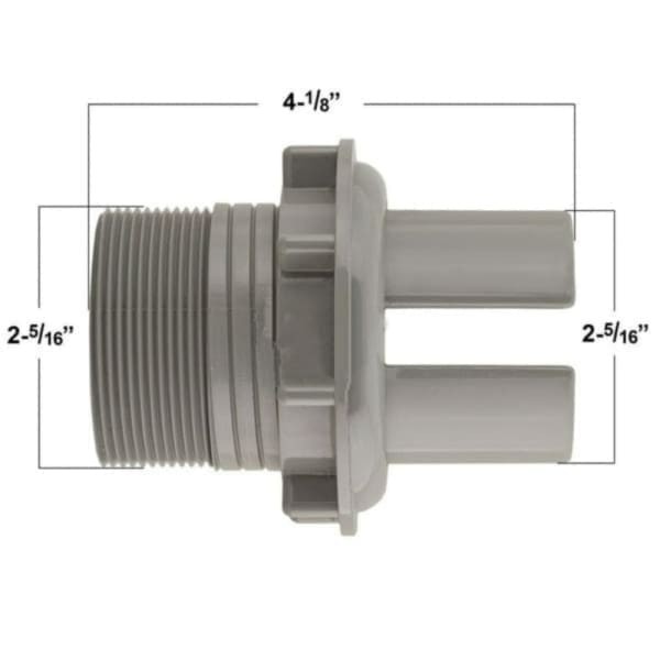 Hot Tub Compatible With Sundance Spas Filter Pipe With Nut 2" DIY6540-142 gallery