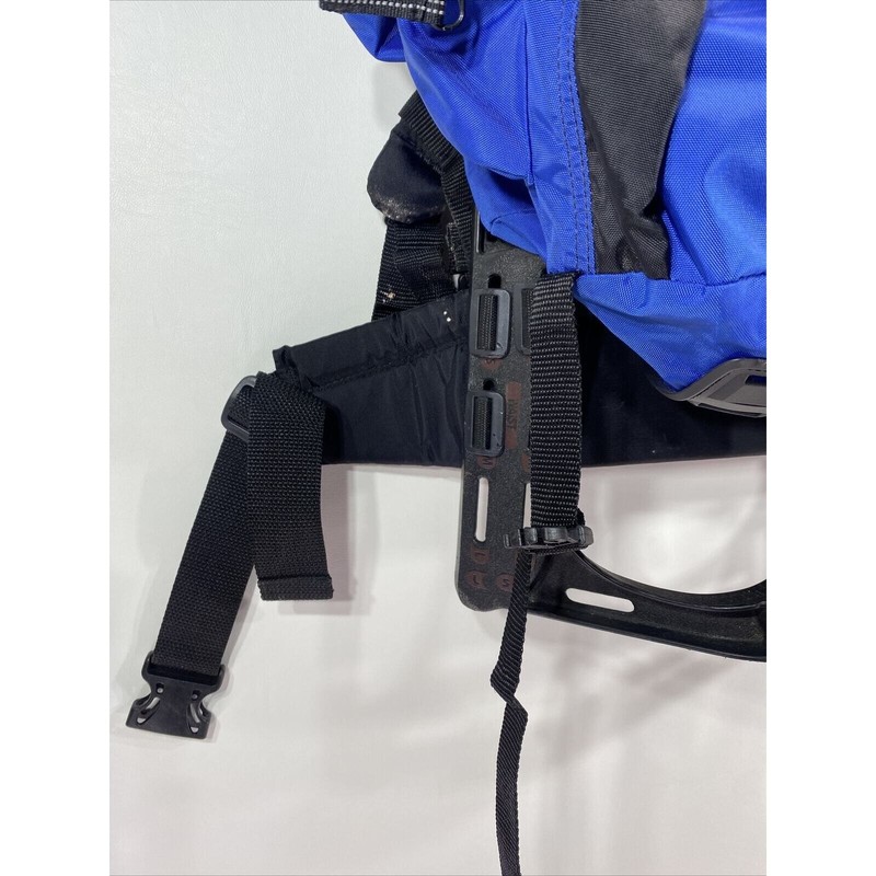 Outdoor Products Blue Outer Frame Extra Large Water Resistant Hiking Backpack 5