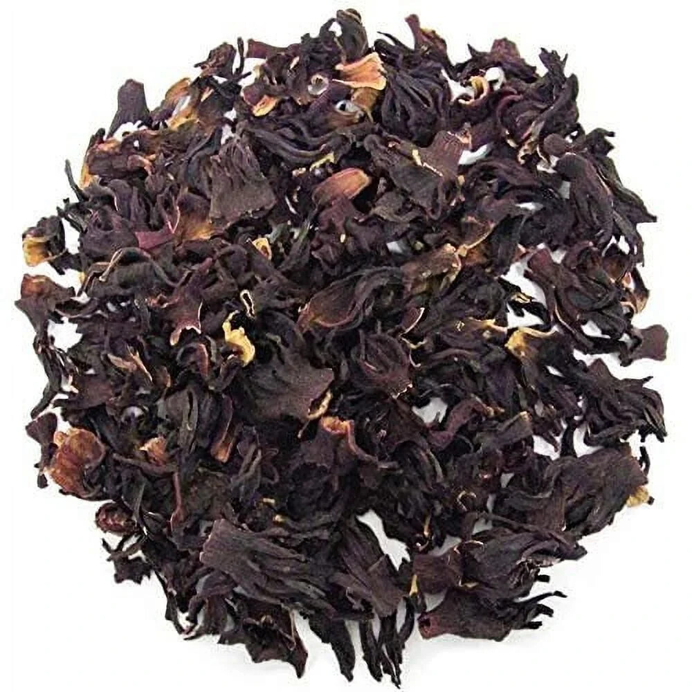 Premium Dried Hibiscus Flower Tea Leaves, 2,2 LBS Bulk 100% Natural Cut & Pure Q gallery