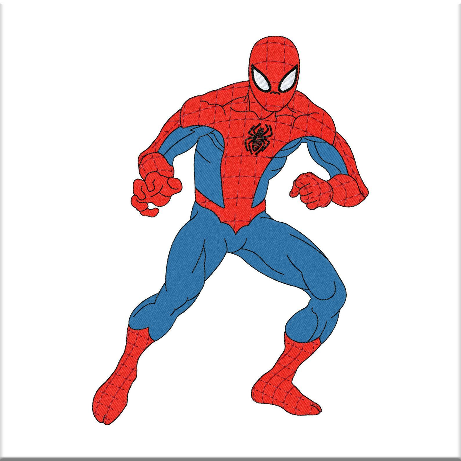 Super Hero Spiderman Childs Personalized Embroidered 3 Piece Bath Towel Gift Set gallery