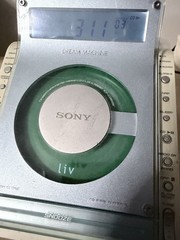 Sony Dream Machine CD Player Alarm Clock Radio ICF-CD855V – TESTED, WORKS