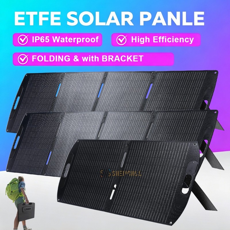 400W 200W Foldable Portable Solar Panel Kit For Power Station Outdoor RV Camping gallery