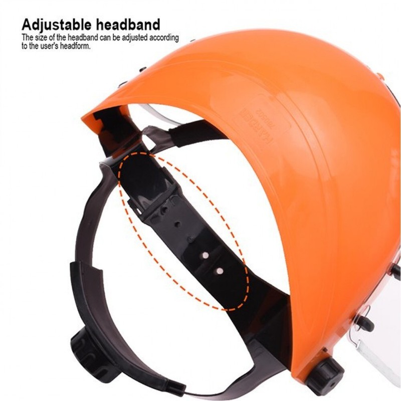 275mm Clear Vision Replaceable Face Shield Safe Protection CE Approved gallery