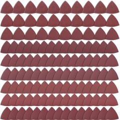120 Pieces Triangular Sandpaper, Triangle Sanding Sheets Fit 31/8 Inch Oscill…