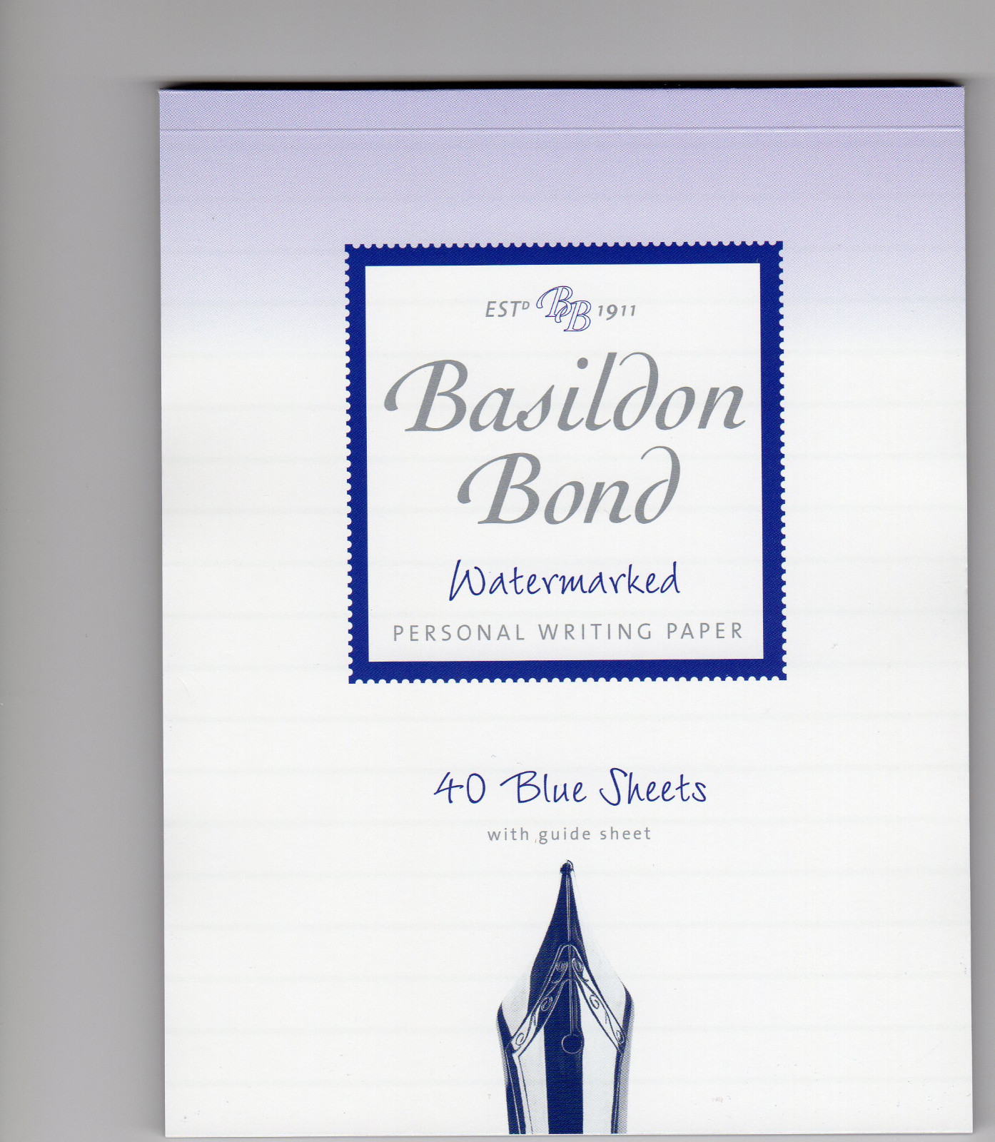 Basildon Bond writing paper, Small size, colour choice, (137mm x 178mm pad) gallery