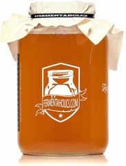 Printed Kombucha Jar Kit – Includes Jar, Muslin Cover, Rubber Band, Marker