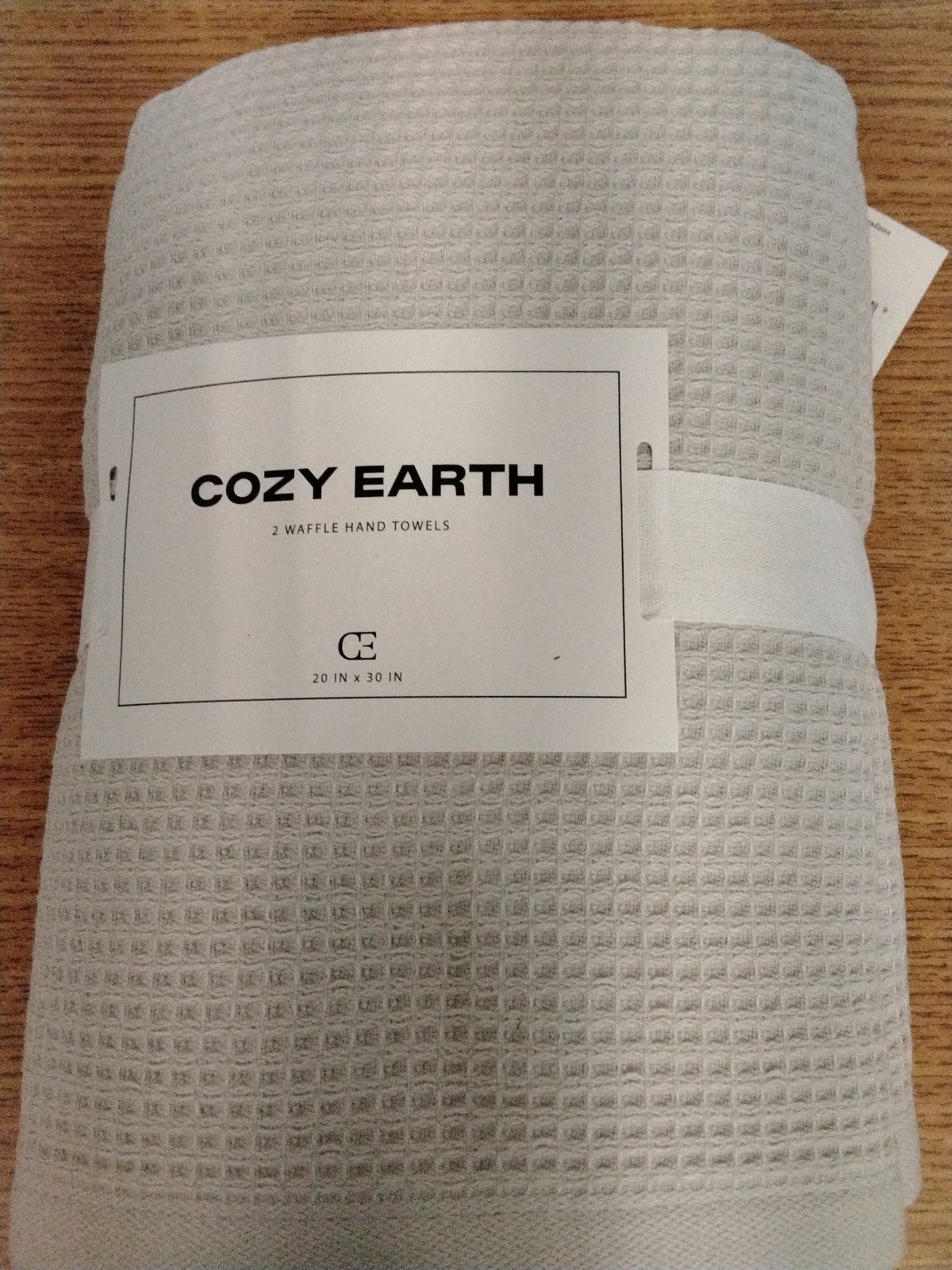 Cozy Earth Waffle Hand Towel Set (2pack) gallery