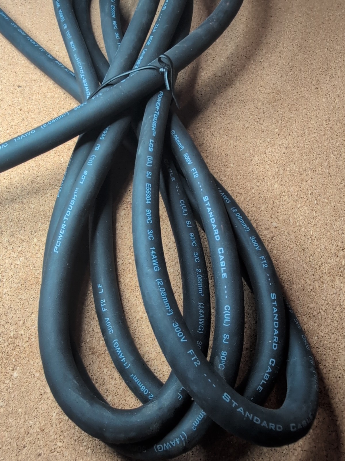 Milwaukee Power Cord Replacement 3/C 14AWG (2.08.mm²) 300V FT2 (A2) gallery