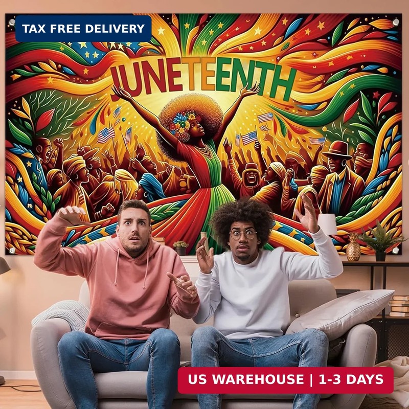 Juneteenth Photo Backdrop Happy Juneteenth Banner Juneteenth Decor 19th June 186 gallery
