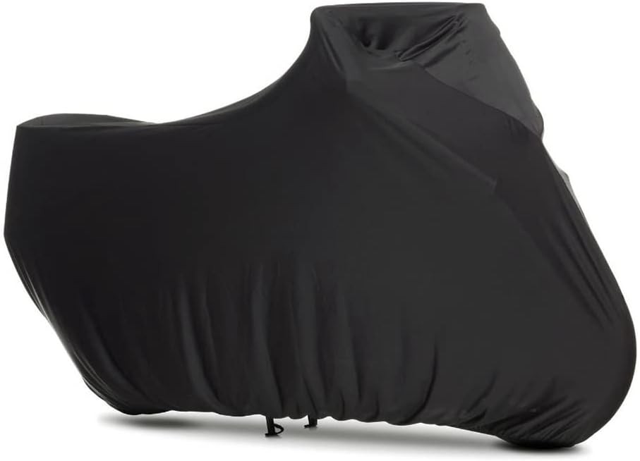 Indoor Motorcycle Cover Soft Stretch Dustproof Cover Compatible with All Motor, gallery
