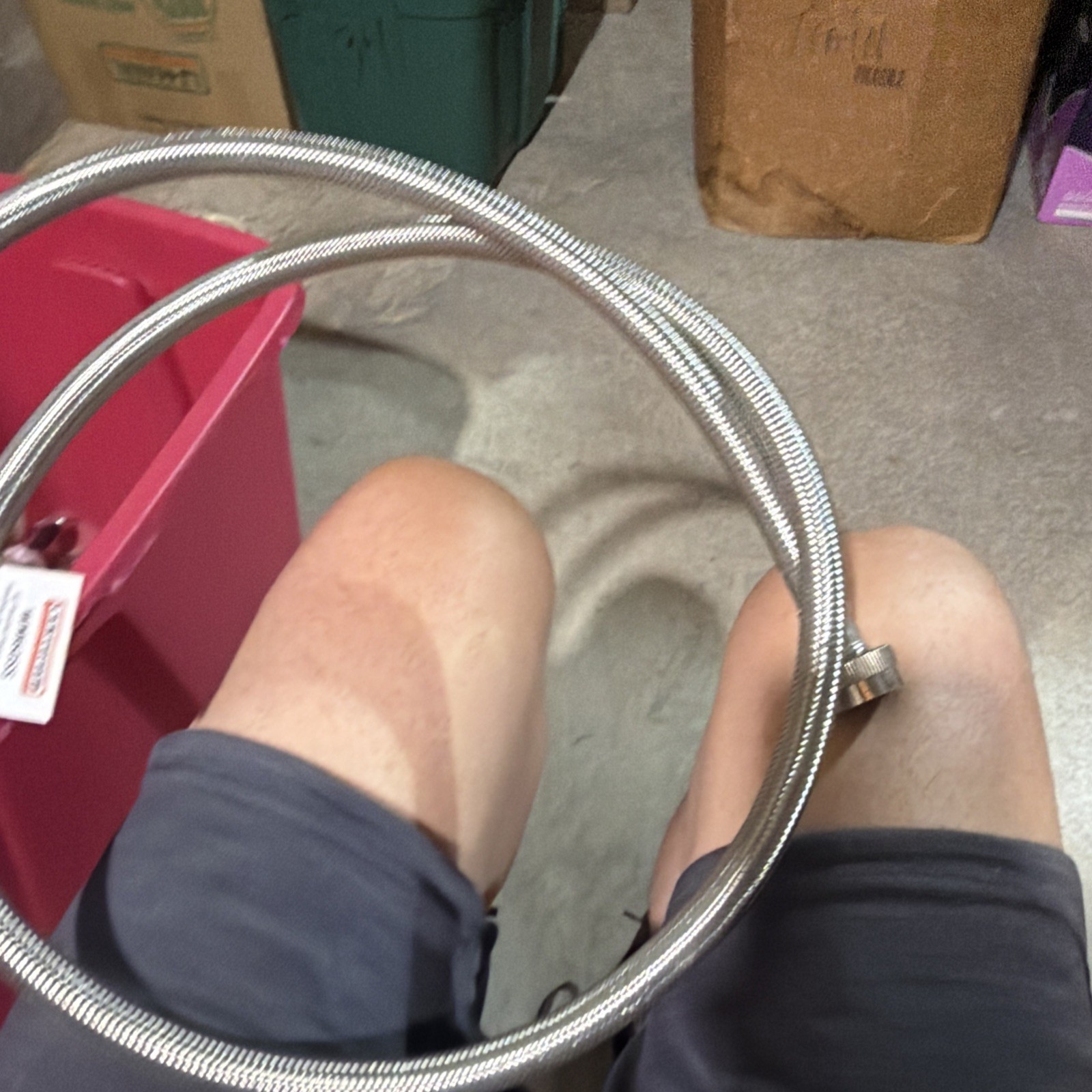 5 ft Stainless Steel Washing Machine Hose 3/4" FGH x 3/4" FGH WM60SS gallery