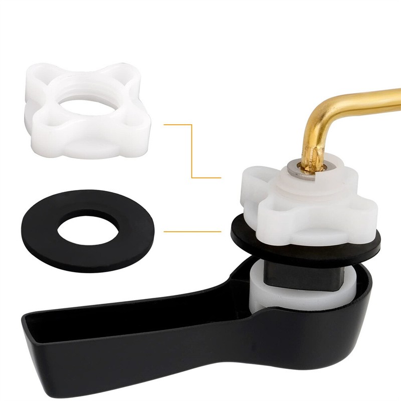 Universal Side Mount Toilet Handle Tank Flush Lever Replacement Handle gallery