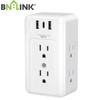 BN-LINK Multiple Plug Outlet Extender, 6 Wall Outlets and 3 USB Ports (1 USB C) gallery