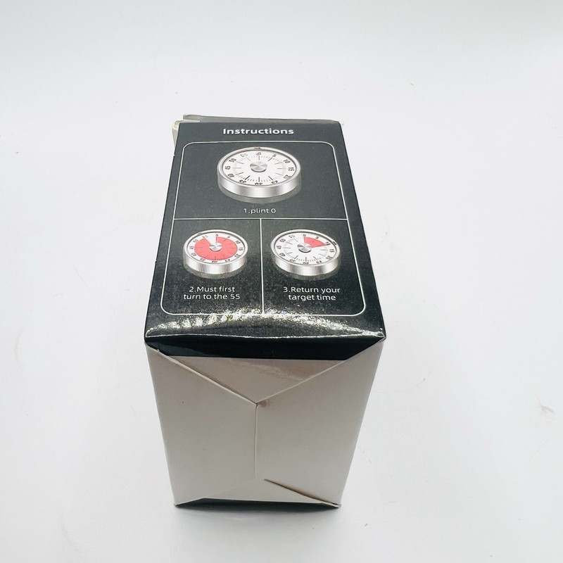 Chef Cooking Timer Clock with Loud Alarm, No Batteries Required ( Pack of 6) gallery