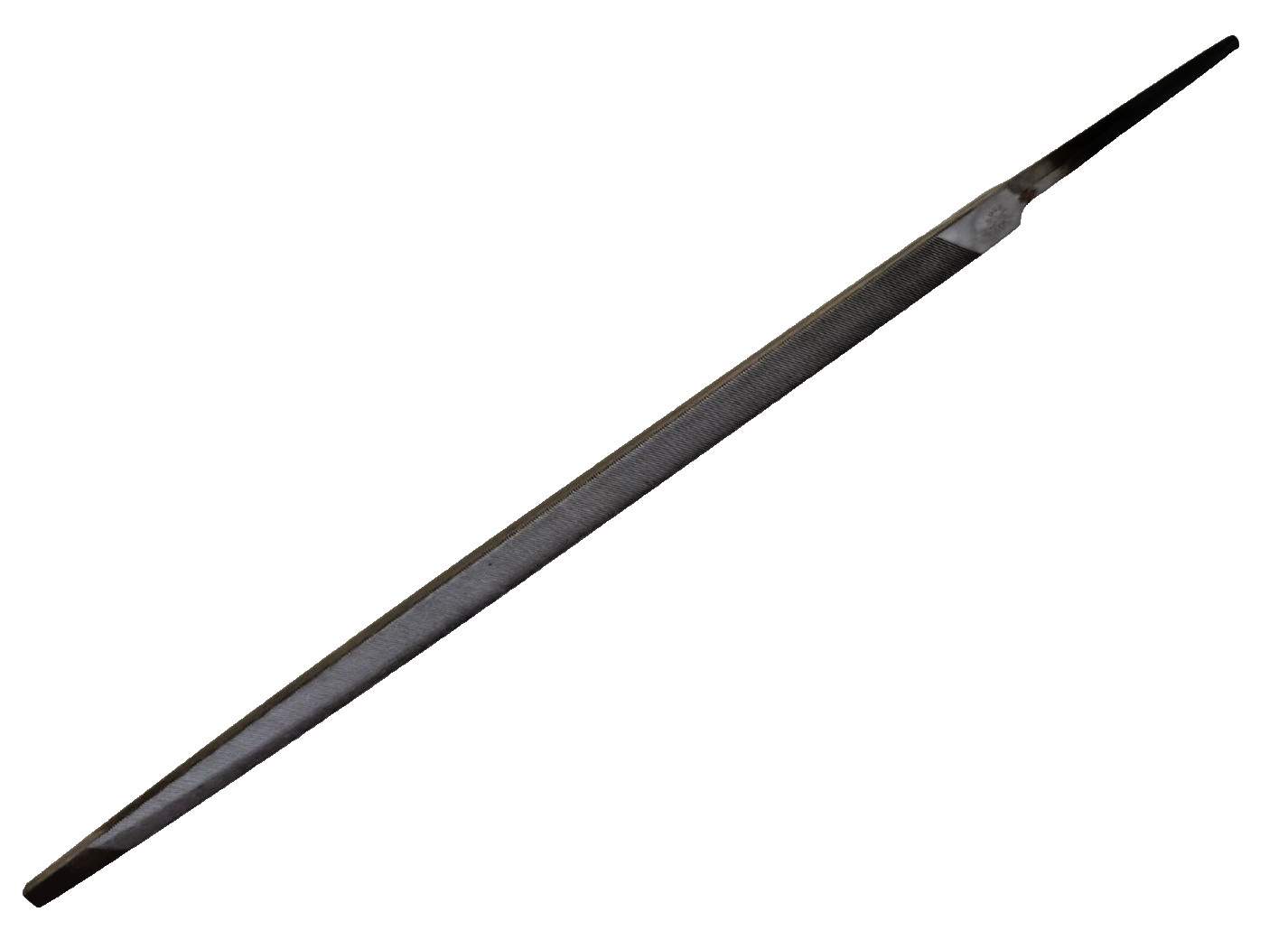 Nicholson 14729 8" Extra Slim Taper File Single Cut Triangular USA MADE VINTAGE gallery