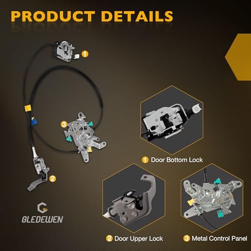 Rear Door Lock Latch Left and Right Side 08-16 Ford F250 F350 Super Duty gallery