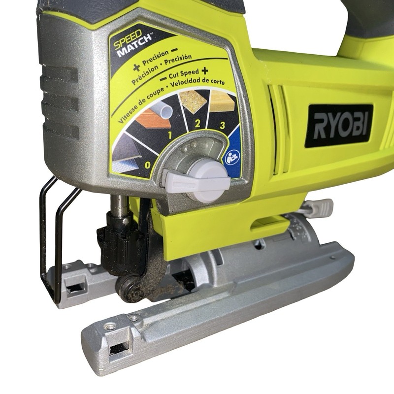 RYOBI 4.8 Amp Corded Electric Variable Speed Orbital Jig Saw JS481LG gallery