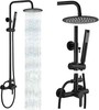 Bathroom Shower Faucet Set W/Tub Spout 8'' Rainfall Shower Fixture Wall Mounted gallery