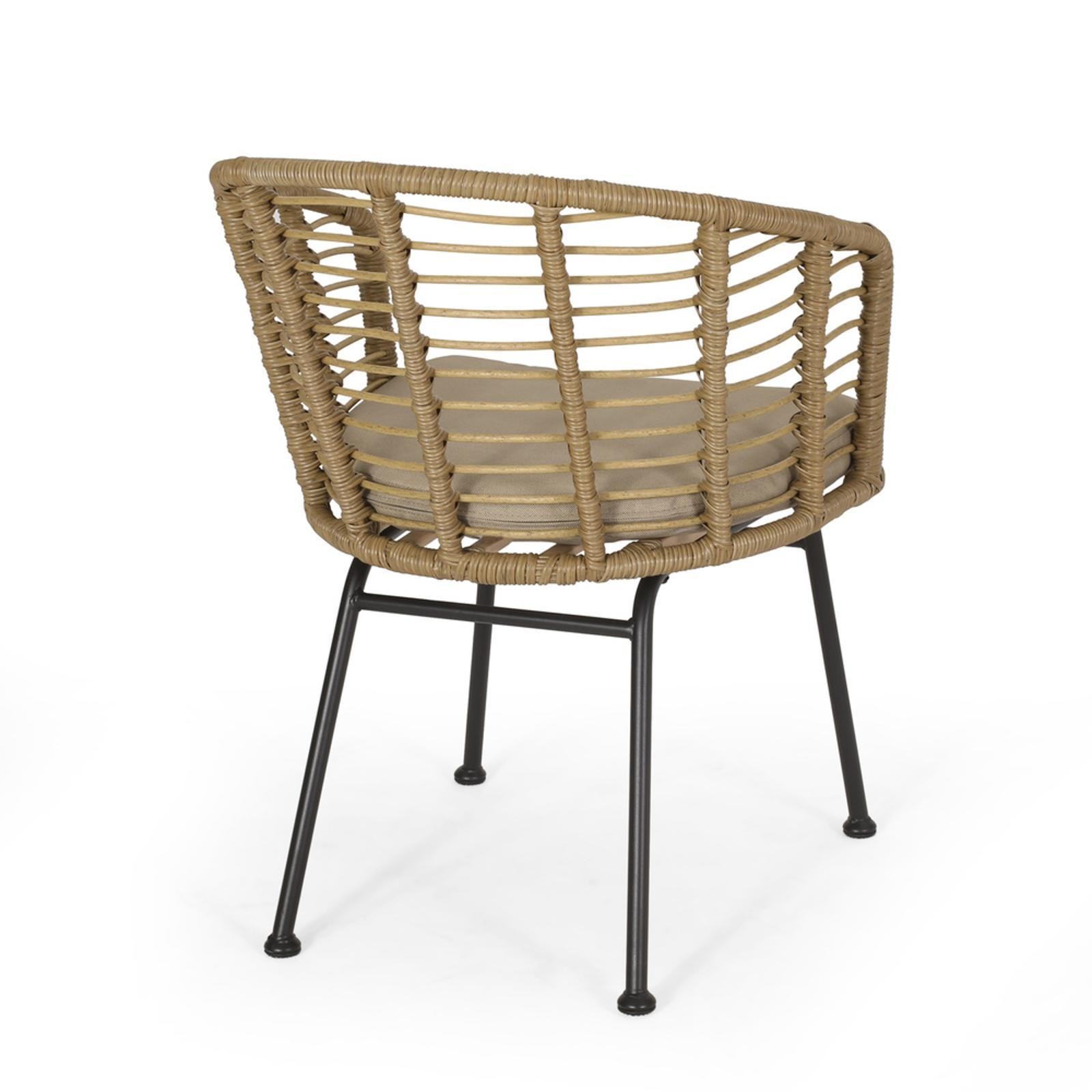 CHAIR - Minimalist Outdoor Seating with Poly Rattan Frame, Weather-Resistant gallery