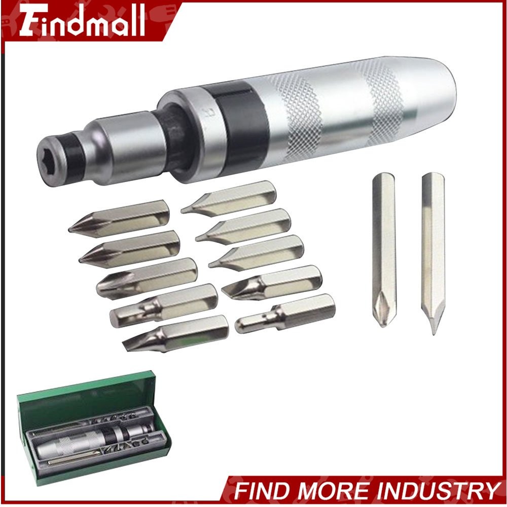 Findmall 13 × 1/2" Drive Impact Driver Screwdriver Screw Bolt Remover Tools Set gallery