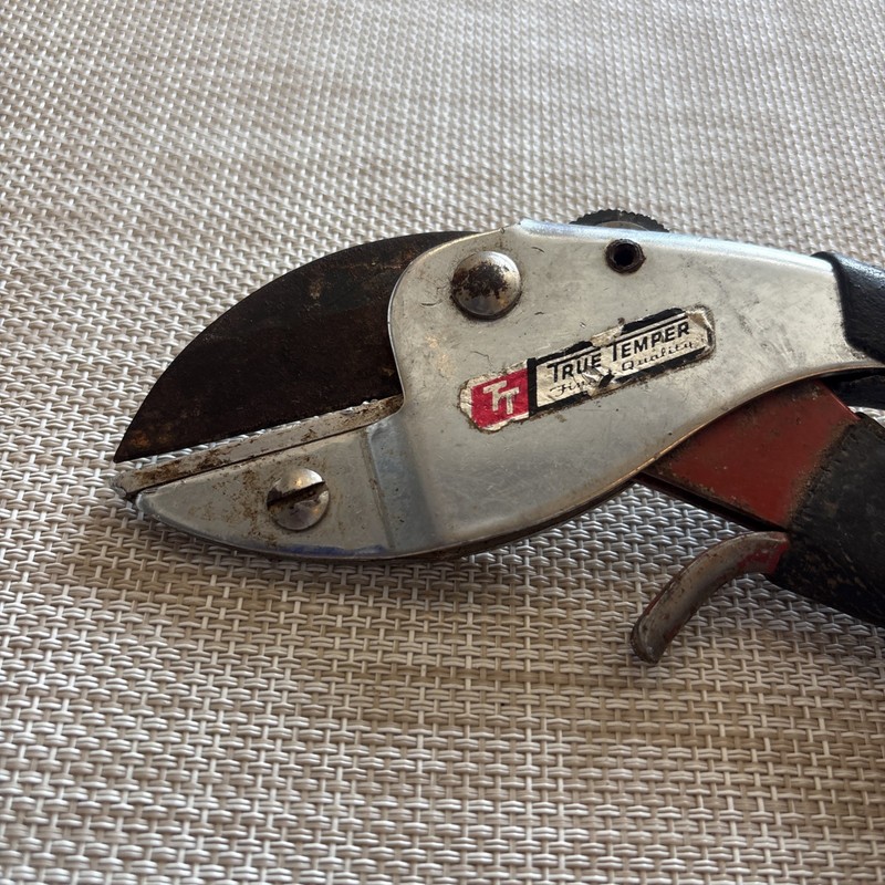 VTG TRUE-TEMPER ROCKET A35 PRUNING SHEARS Pruner Cutter Garden Tool MADE IN USA gallery