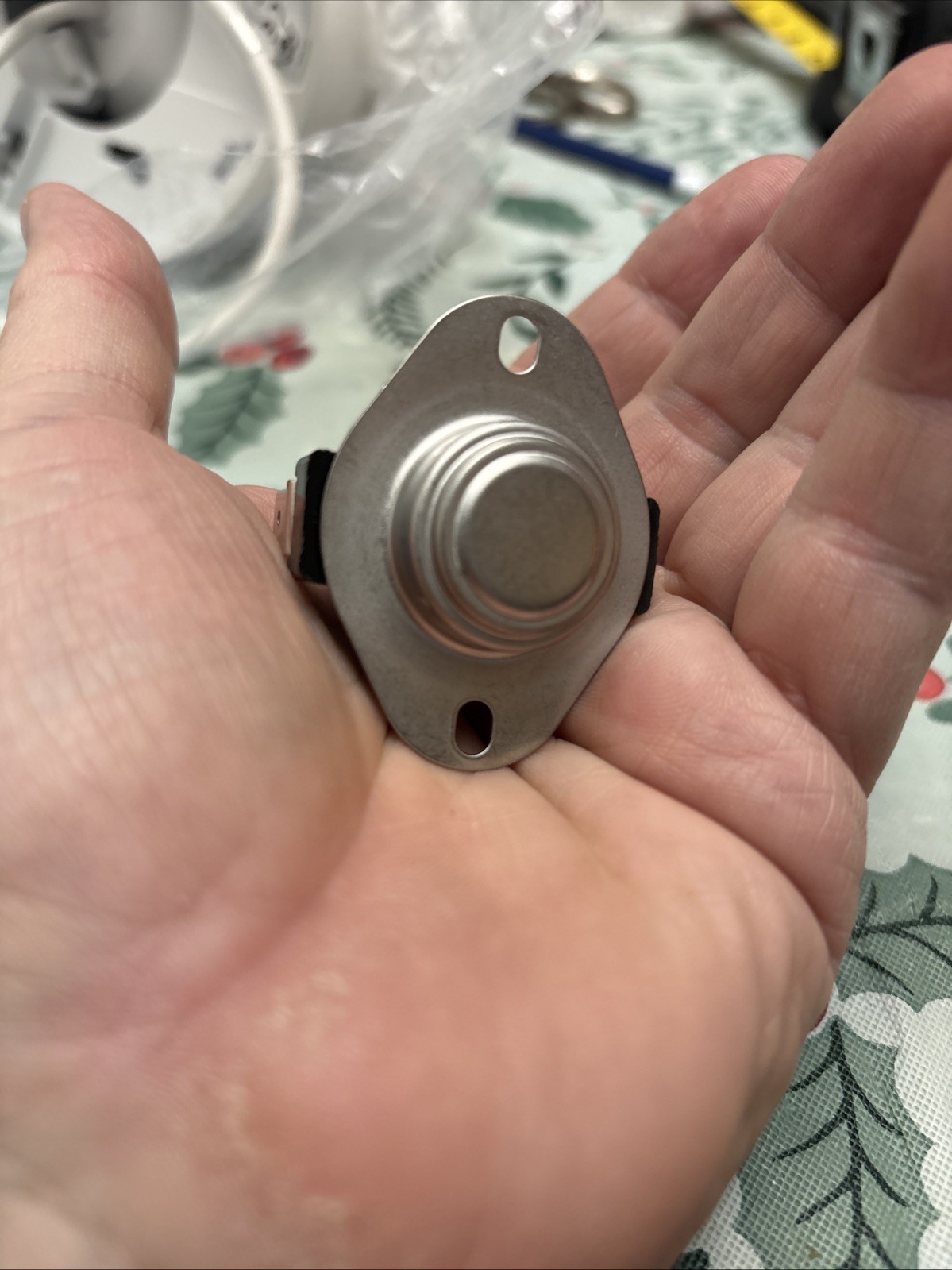 Whirlpool Dryer Thermostat Model TSD301C; 155F, 125V, 25A gallery
