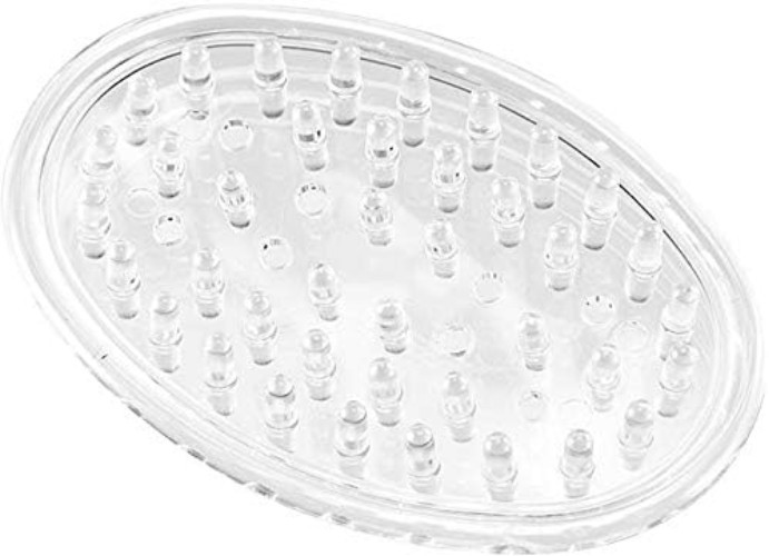 Eco-Friendly iDesign Soap Dish - Versatile Holder for Bath & Kitchen Essentials gallery