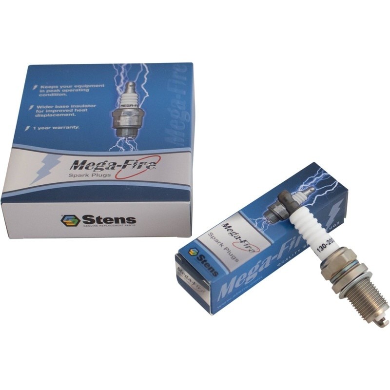 MEGA-FIRE SPARK PLUG REPLACES 4PC REPLACES KOHLER SPARK PLUG 71 STENS 130-203-4 gallery