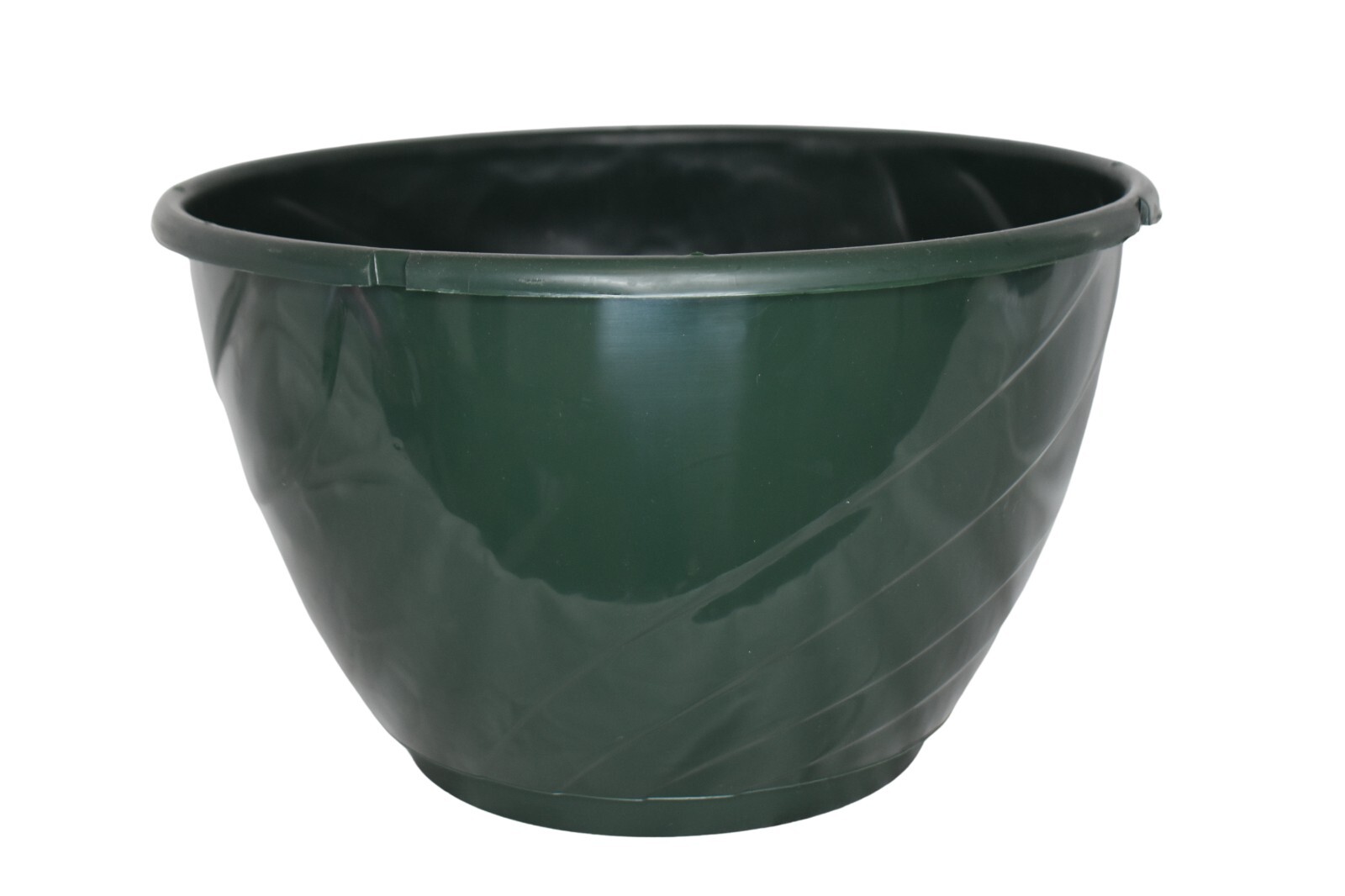 Large 12" Hanging Baskets - Deco Swirl Round Plastic Pots -Landmark - Choose Qty gallery
